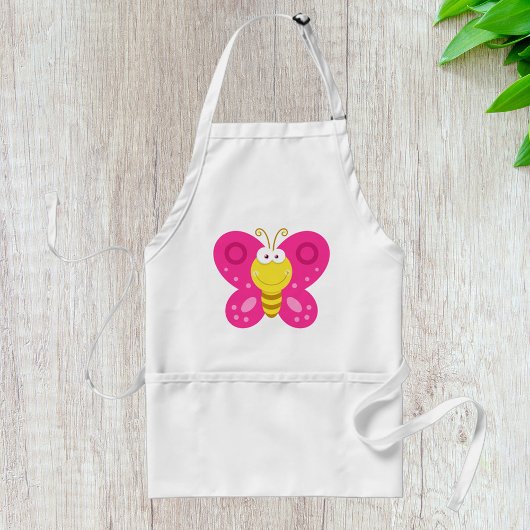 Cute Butterfly Standaard Schort