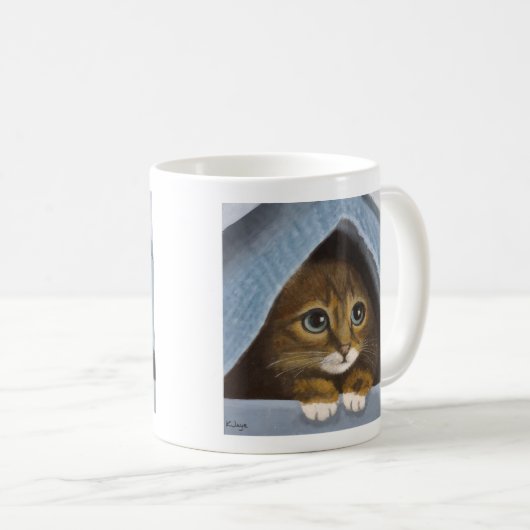 Cute cache Kitten Mug (Devant droit)
