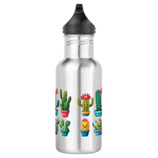 Cute Cactus Bouteille d'eau (Droite)