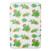 Cute Cactus, Green Cactus, Cactus Pattern Badmat (Voorkant Verticaal)