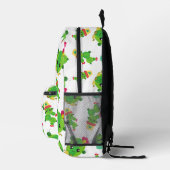 Cute Cactus, Green Cactus, Cactus Pattern Bedrukte Rugzak (Rechts)