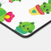 Cute Cactus, Green Cactus, Cactus Pattern Bureaumat (Hoek)