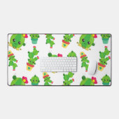 Cute Cactus, Green Cactus, Cactus Pattern Bureaumat (Keyboard & Muis)
