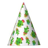 Cute Cactus, Green Cactus, Cactus Pattern Feesthoedjes (Voorkant)