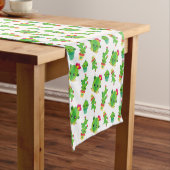 Cute Cactus, Green Cactus, Cactus Pattern Medium Tafelloper (Voorbeeld)