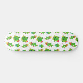 Cute Cactus, Green Cactus, Cactus Pattern Skateboard (Horizontaal)