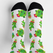 Cute Cactus, Green Cactus, Cactus Pattern Sokken (Top)