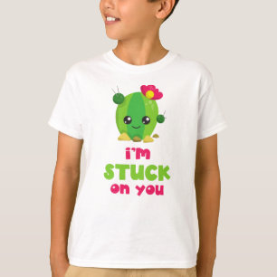 Cute Cactus, Kawaii Cactus... ik ben op je gestapt T-shirt
