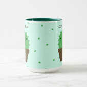 Cute Cactus kawaii plante mug (Centre)