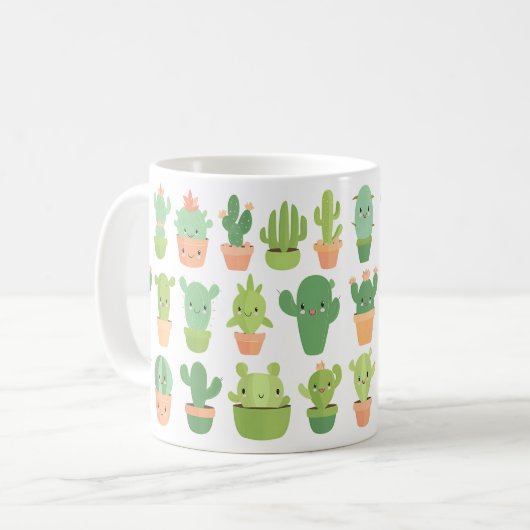 Cute Cactus Mug (Devant gauche)