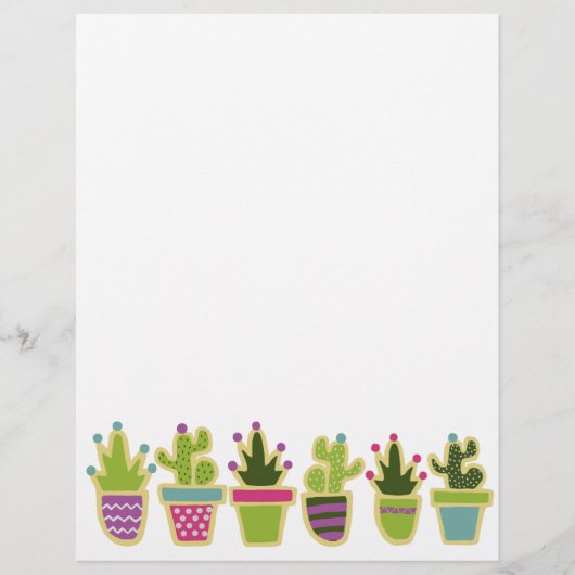 Cute cactus-ontwerp (Voorkant)