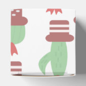 Cute Cactus Patroon Verjaardagsfeest Dank Je Bedankdoosjes (Bovenkant)