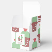 Cute Cactus Patroon Verjaardagsfeest Dank Je Bedankdoosjes (Geopend)