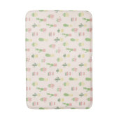 Cute Cactus Pattern Badmat (Voorkant Verticaal)