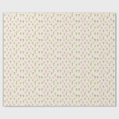 Cute Cactus Pattern Cadeaupapier (Vlak)