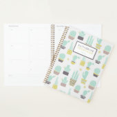 Cute Cactus Pattern Planner (Display)
