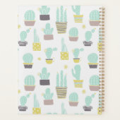 Cute Cactus Pattern Planner (Achterkant)