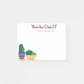 Cute Cactus Post It Notes for Teachers (Voorkant)