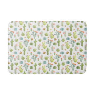 Cute Cactus Standing Pattern Badmat