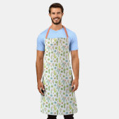Cute Cactus Standing Pattern Schort (Gedragen)