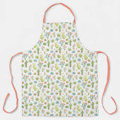 Cute Cactus Standing Pattern Schort (Voorkant)