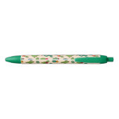 Cute Cactus Standing Pattern Zwarte Inkt Pen (Achterkant)