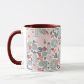 Cute Cactus Succulents Pattern Mok (Links)