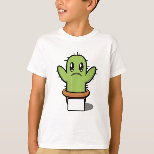 Cute Cactus T-shirt (Voorkant)