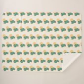 Cute Cactus Thème Couverture Sud-Ouest Décor (Devant (Horizontal))