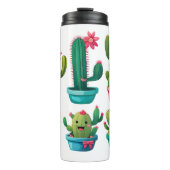 Cute Cactus Thermosbeker (Voorkant)