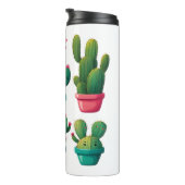 Cute Cactus Thermosbeker (Geroteerd rechts)