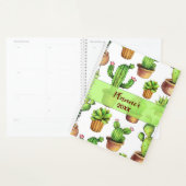 Cute Cactus Waterverf Planner (Display)