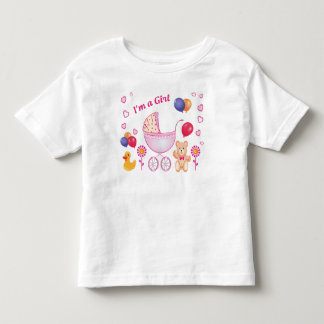 Cute cadeau Kleurrijk shirt voor peutermeisje
