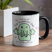 Cute café Cthulhu Mug