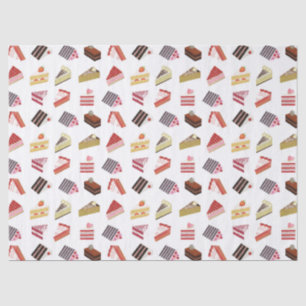 Cute Cake Variety Pattern Tissuepapier