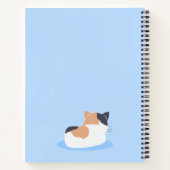 Cute Calico Cat Carnet spiral (Dos)