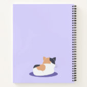 Cute Calico Cat Spiral Notitieboek (Achterkant)