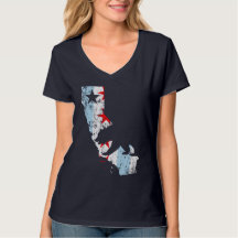 Cute  California Chicago Mashup Flag