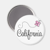 Cute California Design Magneet (Voorkant / Achterkant)
