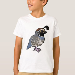 Cute California Quail T-shirt