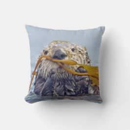 Cute California Zee Otter 2-side Pillow Kussen