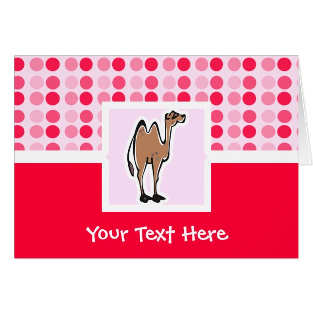 Cute Camel (Voorkant Horizontaal)