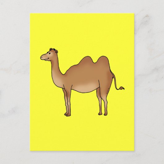 Cute camel briefkaart (Voorkant)