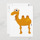 Cute camel briefkaart (Voorkant / Achterkant)