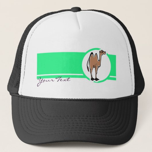 Cute Camel Design Trucker Pet (Voorkant)