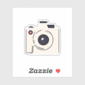 Cute Camera Sticker (Vel)