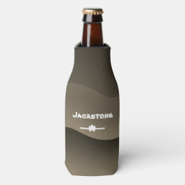 Cute Camo Design Custom Name Modern Beer Flesjeskoeler