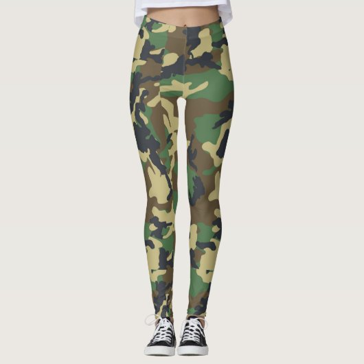 Cute Camouflage-leggings Leggings (Voorkant)