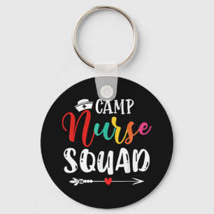 Cute Camp Nurse Squad Funny Neurses Matching Sleutelhanger