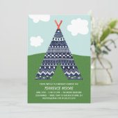 Cute Campout | Jongerenfeest Kaart (Staand voorkant)